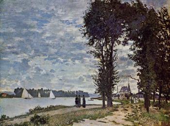 Claude Oscar Monet : The Banks of the Seine at Argenteuil